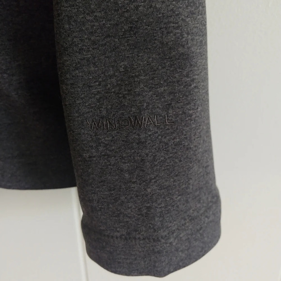 The North Face Windwall womens jacket Large Gray full zip - Picture 6 of 10